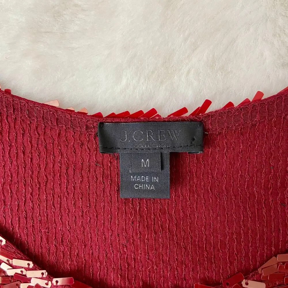 J. Crew Sequin Tank Top